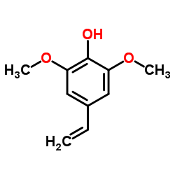 4-Ethenyl-2,6-Dimethoxy-Phenol Structure