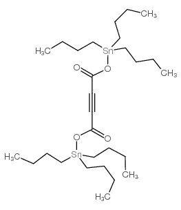 2-Butynedioic acid,1,4-bis(tributylstannyl) ester结构式