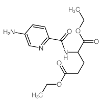 L-Glutamic acid,N-[(5-amino-2-pyridinyl)carbonyl]-, diethyl ester (9CI) picture