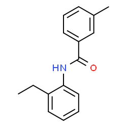 N-(2-Ethylphenyl)-3-methylbenzamide structure