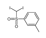 1-[(Diiodomethyl)sulfonyl]-3-methylbenzene Structure