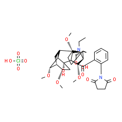 LYCACONITINE PERCHLORATE结构式