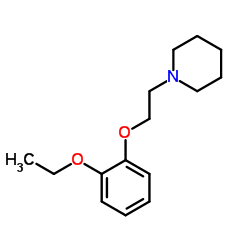 1-[2-(2-Ethoxyphenoxy)ethyl]piperidine Structure