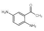 2-5-diaminoacetophenone Structure