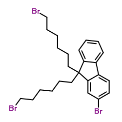 2-Bromo-9,9-bis(6-bromohexyl)-9H-fluorene picture