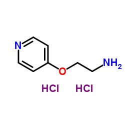 2-(吡啶-4-基氧基)乙胺二盐酸盐结构式