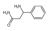 3-amino-3-phenylpropanamide Structure