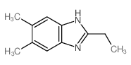 1H-Benzimidazole,2-ethyl-5,6-dimethyl- picture