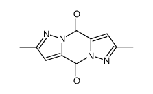 2,7-dimethyl-4H,9H-dipyrazolo[1,5-a,1',5'-d]pyrazine-4,9-dione Structure