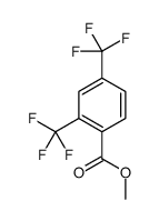 2,4-双(三氟甲基)苯甲酸甲酯结构式