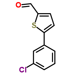 5-(3-CHLORO-PHENYL)-THIOPHENE-2-CARBALDEHYDE picture