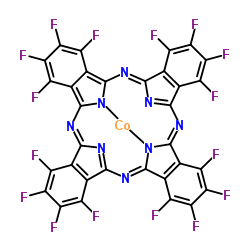 COBALT(II) 1,2,3,4,8,9,10,11,15,16,17,18,22,23,24,25-HEXADECAFLUORO-29H,31H-PHTHALOCYANINE Structure