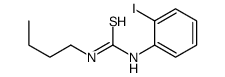 1-butyl-3-(2-iodophenyl)thiourea结构式