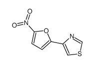 4-(5-nitro-2-furyl)thiazole structure