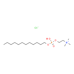 dodecylphosphocholine Structure