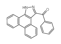 2H-phenanthro[9,10-c]pyrazol-3-yl(phenyl)methanone Structure