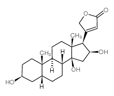 芰皂配基结构式