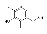 2,4-dimethyl-5-(sulfanylmethyl)pyridin-3-ol Structure