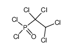 1,1,2,2-tetrachlorethanphosphonsaeuredichlorid结构式