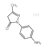 2-(4-氨基苯基)-5-甲基-2,4-二氢-3H-吡唑-3-酮盐酸盐图片