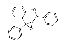 (3,3-diphenyl-oxiranyl)-phenyl-methanol Structure