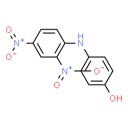 Leuco polysulfided 4-[(2,4-dinitrophenyl)amino]phenol structure