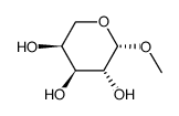 .alpha.-D-Ribopyranoside, methyl结构式