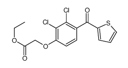 乙基[4-(噻吩基酮)-2,3-二氯苯氧基]乙酸酯图片