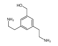 [3,5-bis(2-aminoethyl)phenyl]methanol Structure