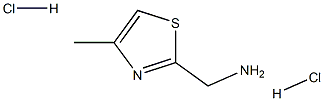 1-(4-methyl-1,3-thiazol-2-yl)methanamine dihydrochloride Structure