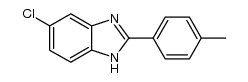 5-CHLORO-2-(4-METHYLPHENYL)-1H-BENZIMIDAZOLE structure