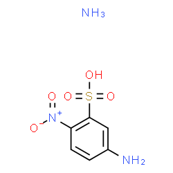 ammonium 5-amino-2-nitrobenzenesulphonate Structure