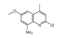 2-chloro-6-methoxy-4-methylquinolin-8-amine picture