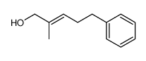 (E)-2-Methyl-5-phenyl-2-penten-1-ol结构式