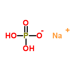 Monosodium phosphate Structure