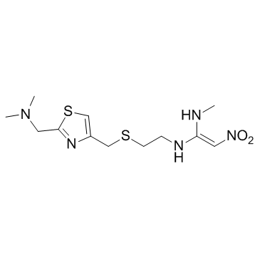 Nizatidine structure