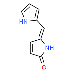 2-[(E)-(1H-Pyrrol-2-yl)methylene]-1H-pyrrol-5(2H)-one Structure