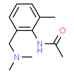 Acetamide, N-[2-[(dimethylamino)methyl]-6-methylphenyl]- (9CI) Structure