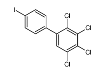 1,2,3,4-tetrachloro-5-(4-iodophenyl)benzene Structure