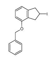 2-iodo-4-benzyloxyindan Structure