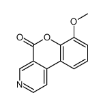 7-methoxychromeno[3,4-c]pyridin-5-one结构式