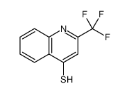 4-Quinolinethiol, 2-(trifluoromethyl) Structure