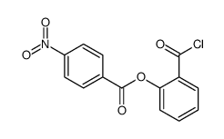 (2-carbonochloridoylphenyl) 4-nitrobenzoate Structure