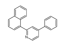 2-naphthalen-1-yl-4-phenylpyridine结构式