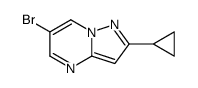 6-Bromo-2-cyclopropylpyrazolo[1,5-a]pyrimidine picture