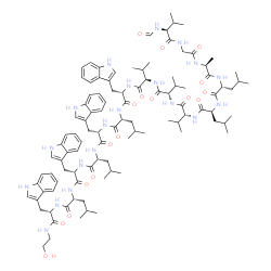 gramicidin A, Leu(5)- Structure