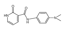 N-(4-(二甲氨基)苯基)-2-羟基烟酰胺结构式