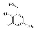 (2,5-diamino-3-methylphenyl)methanol Structure