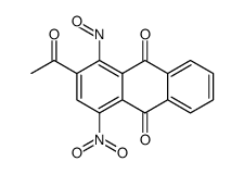 2-acetyl-4-nitro-1-nitrosoanthraquinone picture