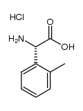 (S)-2-Amino-2-(o-tolyl)aceticacidhydrochloride Structure